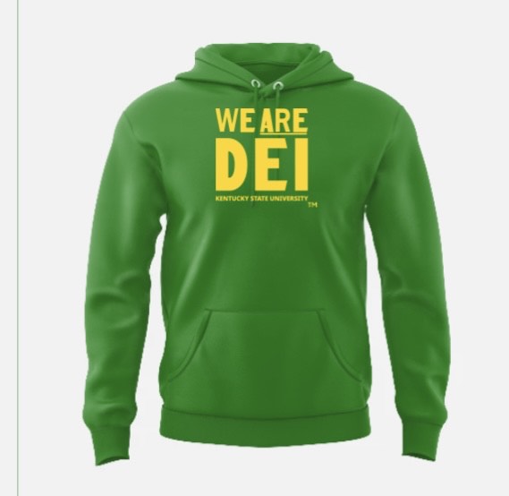 Hoodie - Kentucky State University- WE ARE DEI -