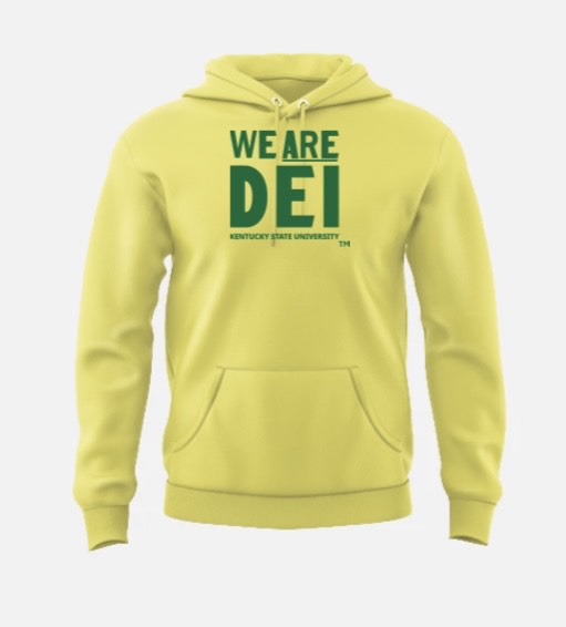 Hoodie - Kentucky State University- WE ARE DEI