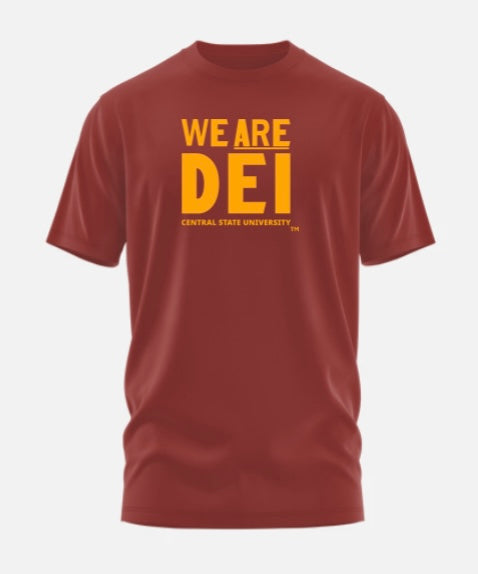 T-Shirt - Central State University - WE ARE DEI