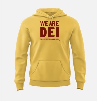 Hoodie -  - Tuskegee University - WE ARE DEI