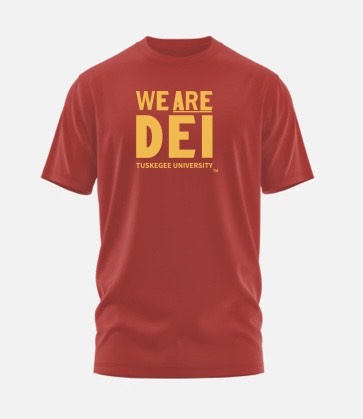 T-Shirt - Tuskegee University - WE ARE DEI